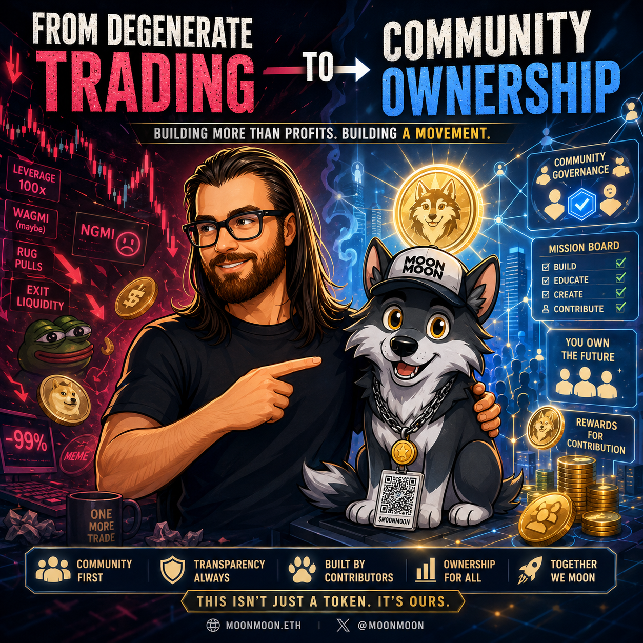 Trading to Ownership - MoonMoo