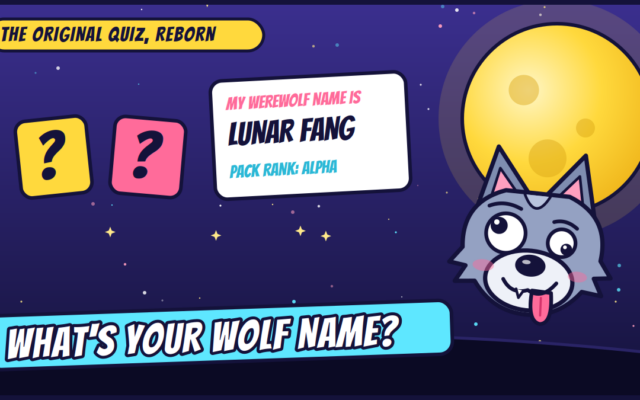 What's Your Werewolf Name? The Quiz That Created a Legend